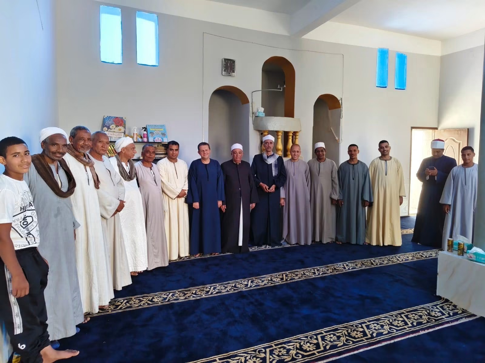 افتتاح مسجد الشعراوي بزليتن الغربي ببهجورة بعد استجابة لطلب النائب خالد خلف الله